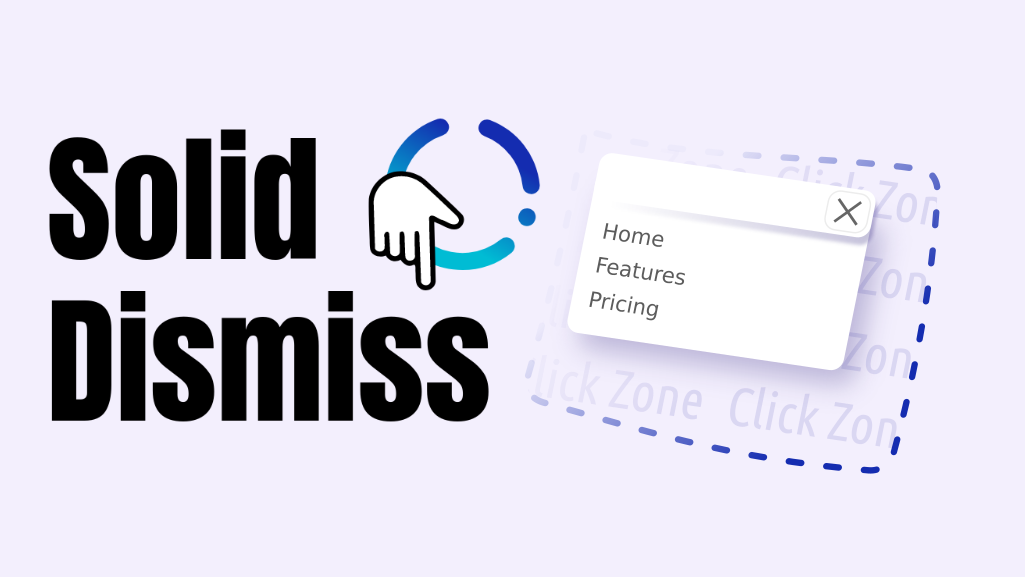 banner of solid dismiss